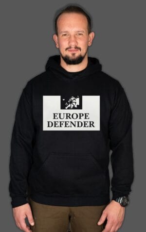 Bluza z kapturem Europe Defender - Obrońcy Europy