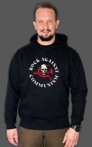 Bluza z kapturem Rock Against Communism
