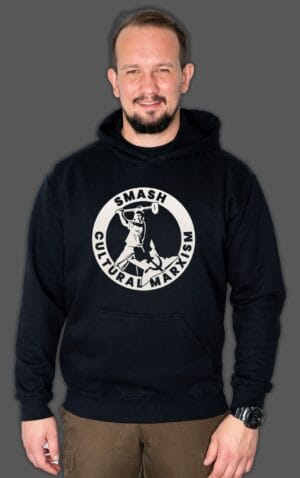 Bluza z kapturem Smash Cultural Marxism