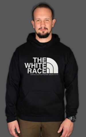 Bluza z kapturem The White Race - Save European Identity
