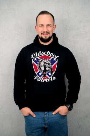 Bluza z kapturem Oldschool Patriots
